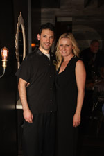 Sam & Kiley Efron, Executive Chef and Wine Director.