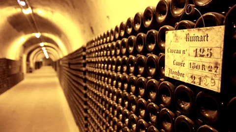 French winemakers hid their best bottles to provide secret intel to Allied forces, French winemakers played an essential role in the French Resistance, which helped pave the way to D-Day. (Credit: Alamy)