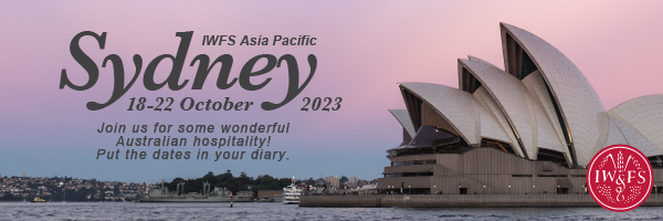 IWFS Asia Pacific - Sydney Festival. 18-22 October 2023. Join us for some wonderful Australian hospitality. Put the dates in your diary.